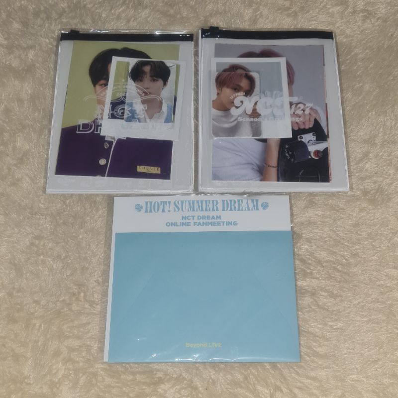 chenle ar ticket fanmeeting hot summer dream season greeting sm sg photopack ptp haechan chenle nct 