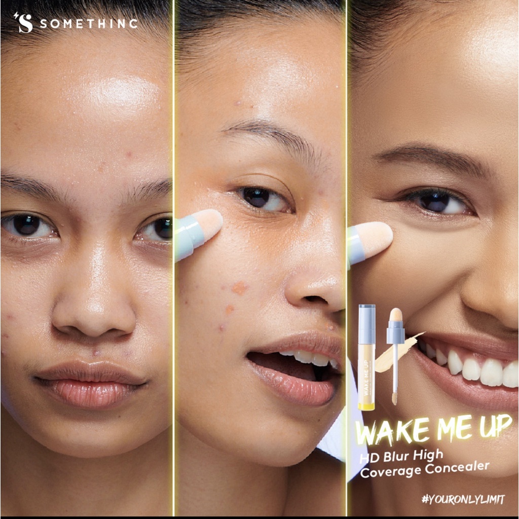 SOMETHINC WAKE ME UP HD Blur Full Coverage Concealer