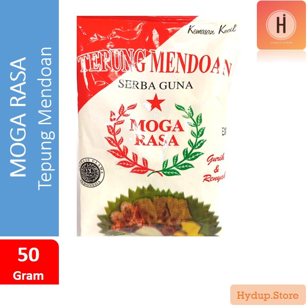 

Tepung Mendoan Serbaguna Moga Rasa Kemasan Kecil 50 Gram