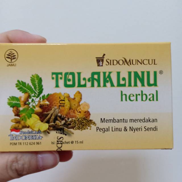 Tolak Linu Herbal coklat