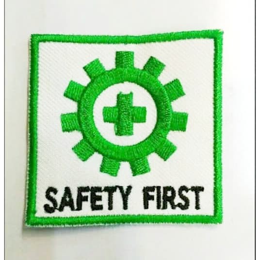 BEDGE BET SAFETY FIRST K3 / LOGO K3 / ATRIBUT K3 / EMBLEM / PATCH / PATCHES / BEDGE K3 / BET K3 4.7
