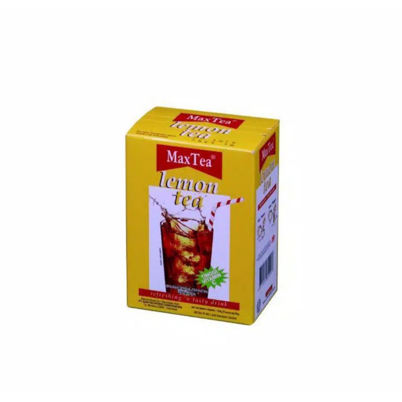Repack Indocafe Maxtea Lemon Tea 1 sachet @ 25gr