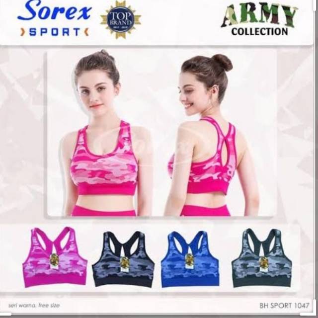 BRA SENAM / SPORT BRA SOREX ARMY 1047