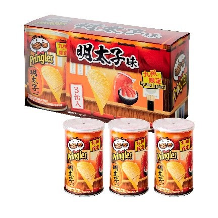 Pringles Kyusu Mentaiko ( Cod Roe ) Chubu Original Japan 53gr