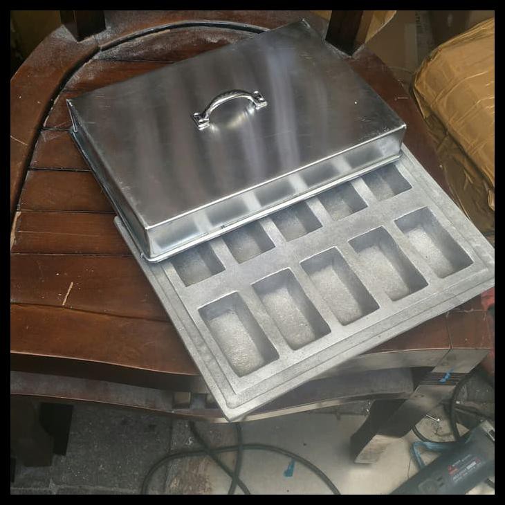 Promo Besar Besaran Cetakan Kue Balok Lumer Tutup Tebal