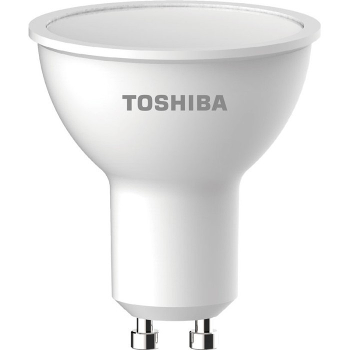 Original Toshiba Lampu Sorot LED GU10 5 Watt 5W GU 10 Cahaya Kuning