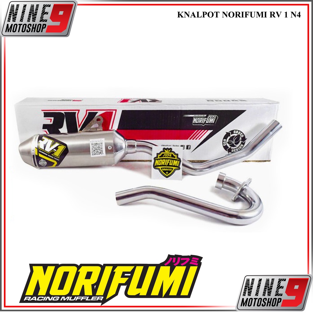 Knalpot Muffler Exhaust Original Norifumi RV1 N4