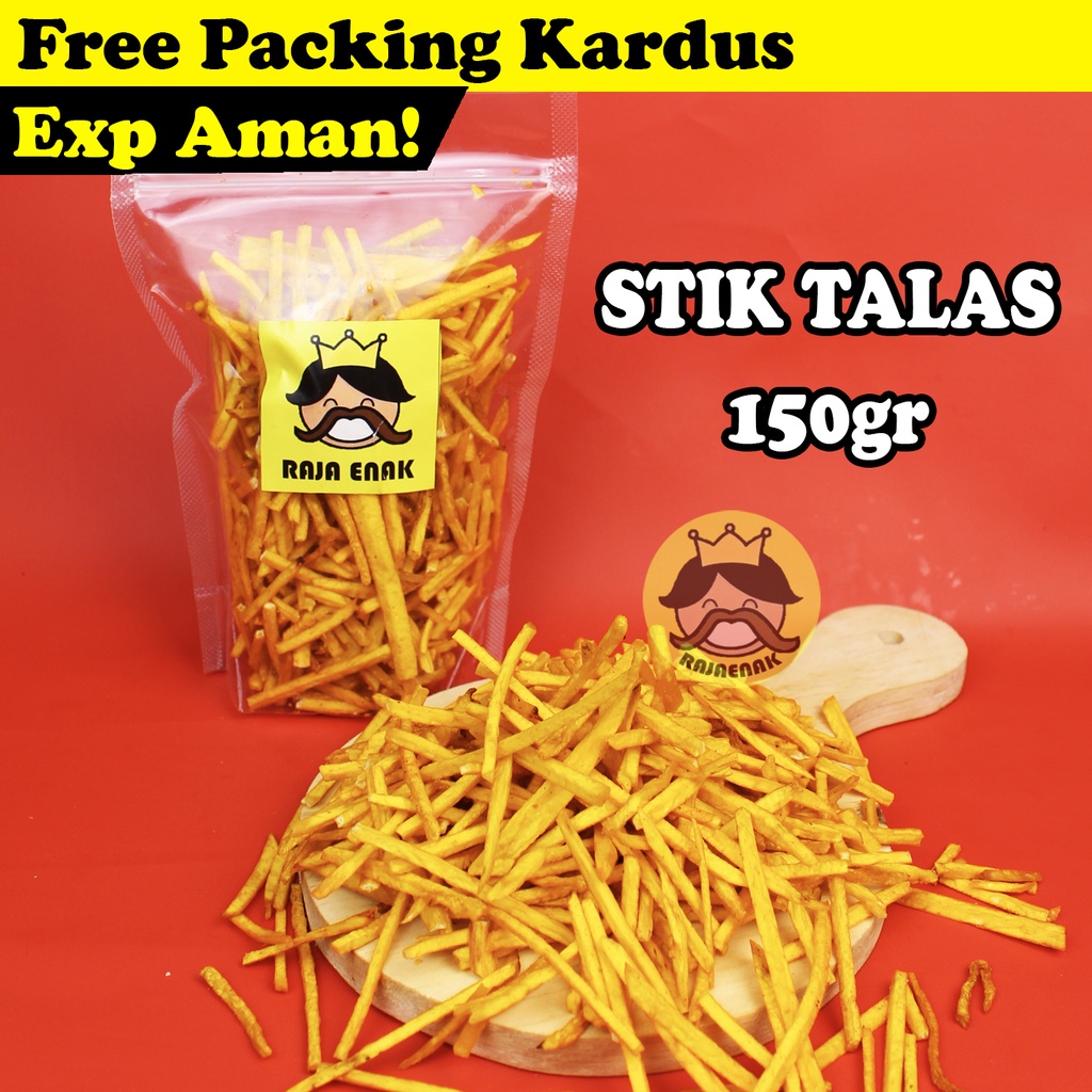 

STIK TALAS 150 gr | CAMILAN CEMILAN SNACK KILOAN MURAH KERIPIK GURIH