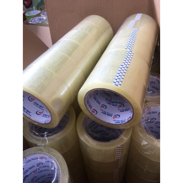 LAKBAN COKLAT BENING ( 1 PCS ) STAR TAPE - Selotip Isolasi Clear Cokelat Putih Lengket Kuelitas Terbaik Murah 90 Yard X 45 mm (2 Inch) - Tape Perekat Pengikat Pelengket Lakban Murah Lakban Kualitas Terbaik