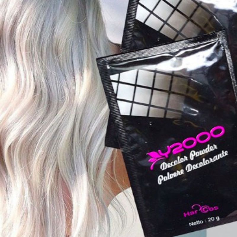 SACHET - Y2000 BLEACHING POWDER 20gr DECOLOR POWDER