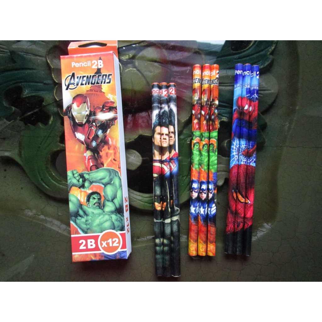 

Pensil 2B Avengers / Pensil anak cowo Avengers