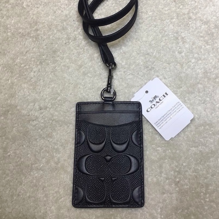 

COACH 58634 lanyard/ Kartu kerja/pemegang kartu id /DIY klasik /original/name tag holder 108-2CW58634-D9 gongzhuopai