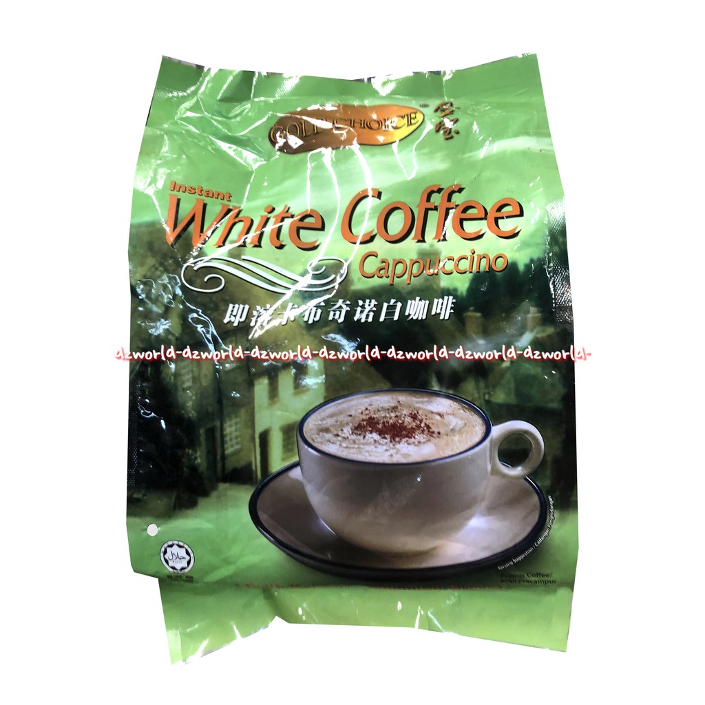 Gold Choice White Coffee Cappucino 15 Sachet Kopi Serbuk