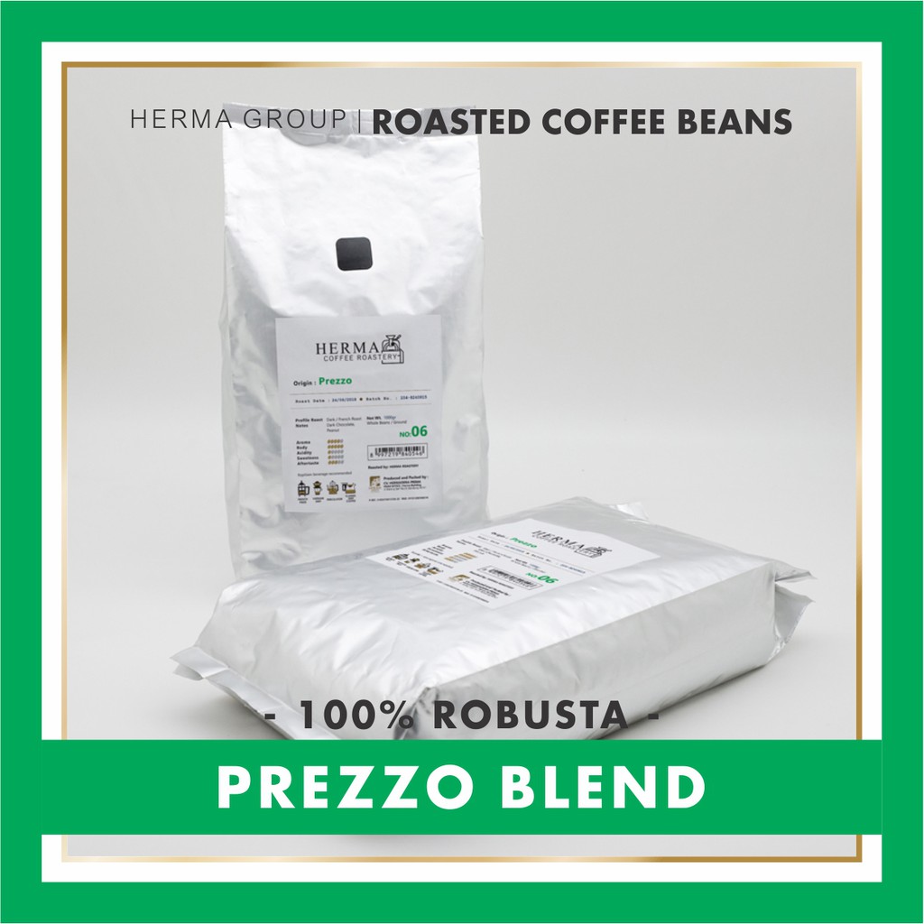 

House Blend Prezzo 100% Robusta Roasted Beans Coffee