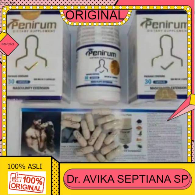 100% ASLI PENIRUM ORIGINAL ASLI SUPLEMEN OBAT HERBAL PRIA AMPUH AMAN TERBUKTI