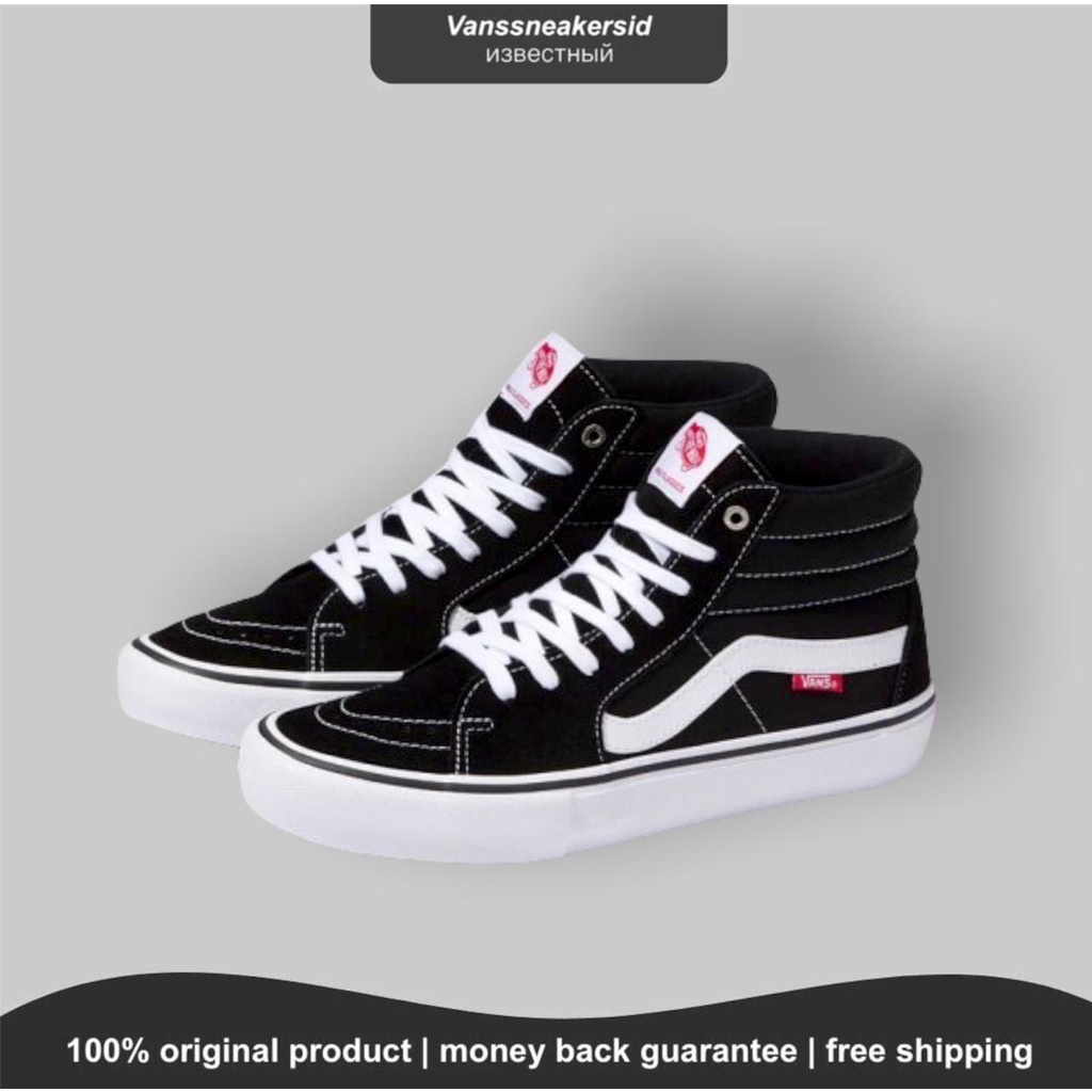 SNEAKERS HIGH SK8 HI PRO BLACK/WHITE ORIGINAL