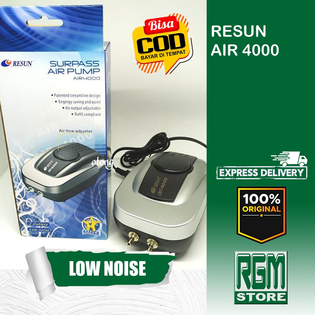 PAKET RESUN air4000 air 4000 aerator airator mesin gelembung udara aquarium