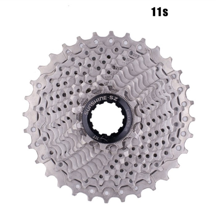 Sprocket Sunshine 11 speed 11-36T sprocket gear cassete silver