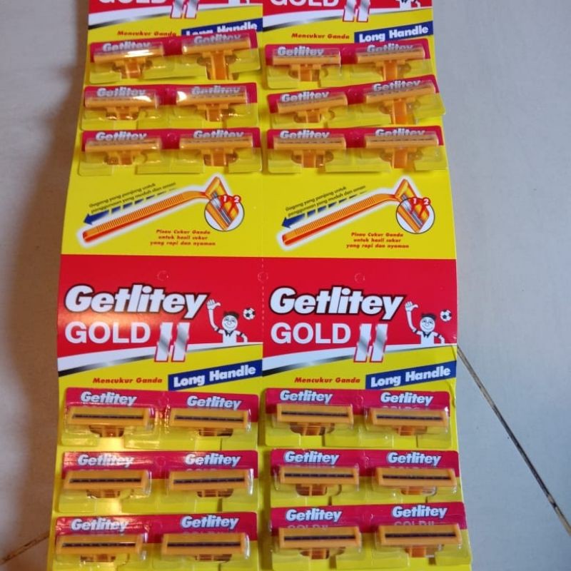 alat cukur kumis/cukuran jenggot murah / getlitey kuning