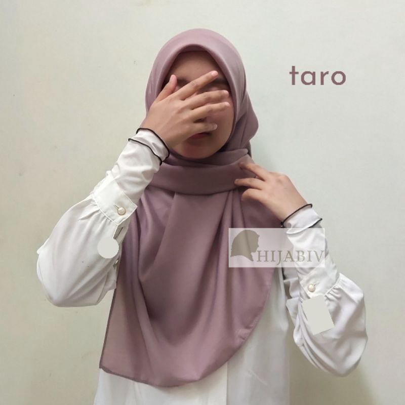 SEGI EMPAT PARIS PREMIUM FINISHING JAHIT TEPI ANTI LETOY (FREE POUCH)-PREMIUM TARO