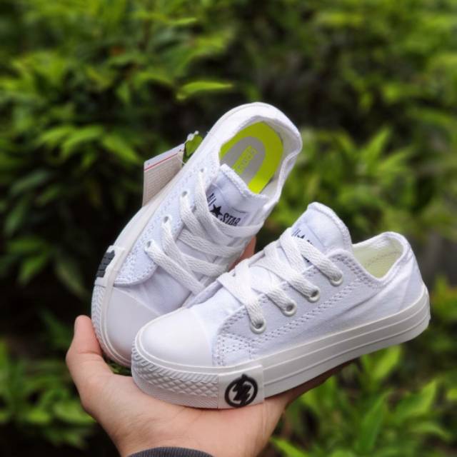 Sepatu Anak Converse Putih Polos