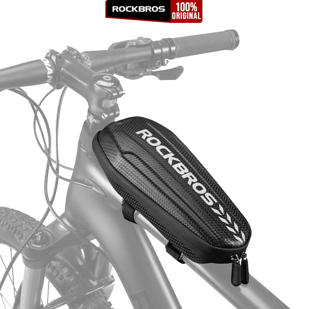 

Bicycle Bag Rockbros Waterproof Saddle Frame Bike Tas Sepeda Anti Air