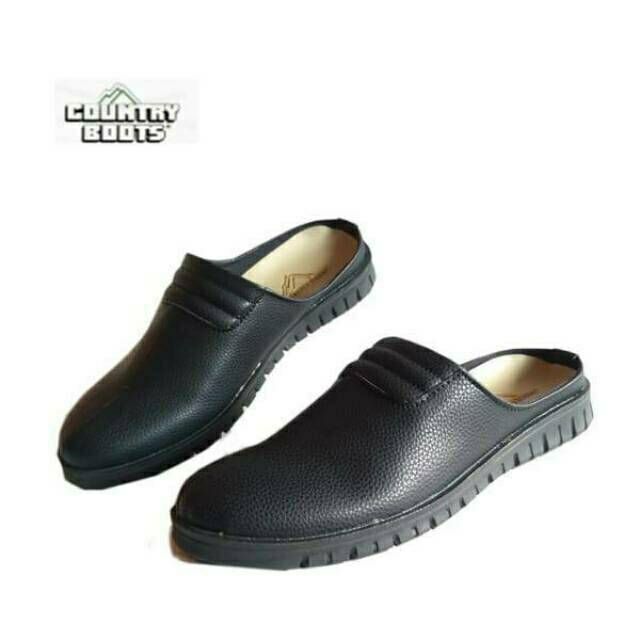 Sandal bustong kulit country boots