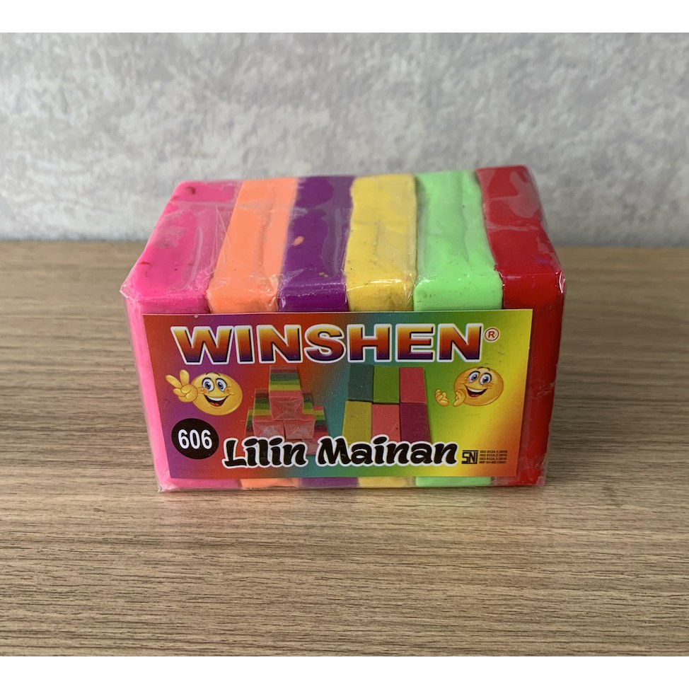 Lilin Mainan 6 Warna Jumbo/ Plastisin