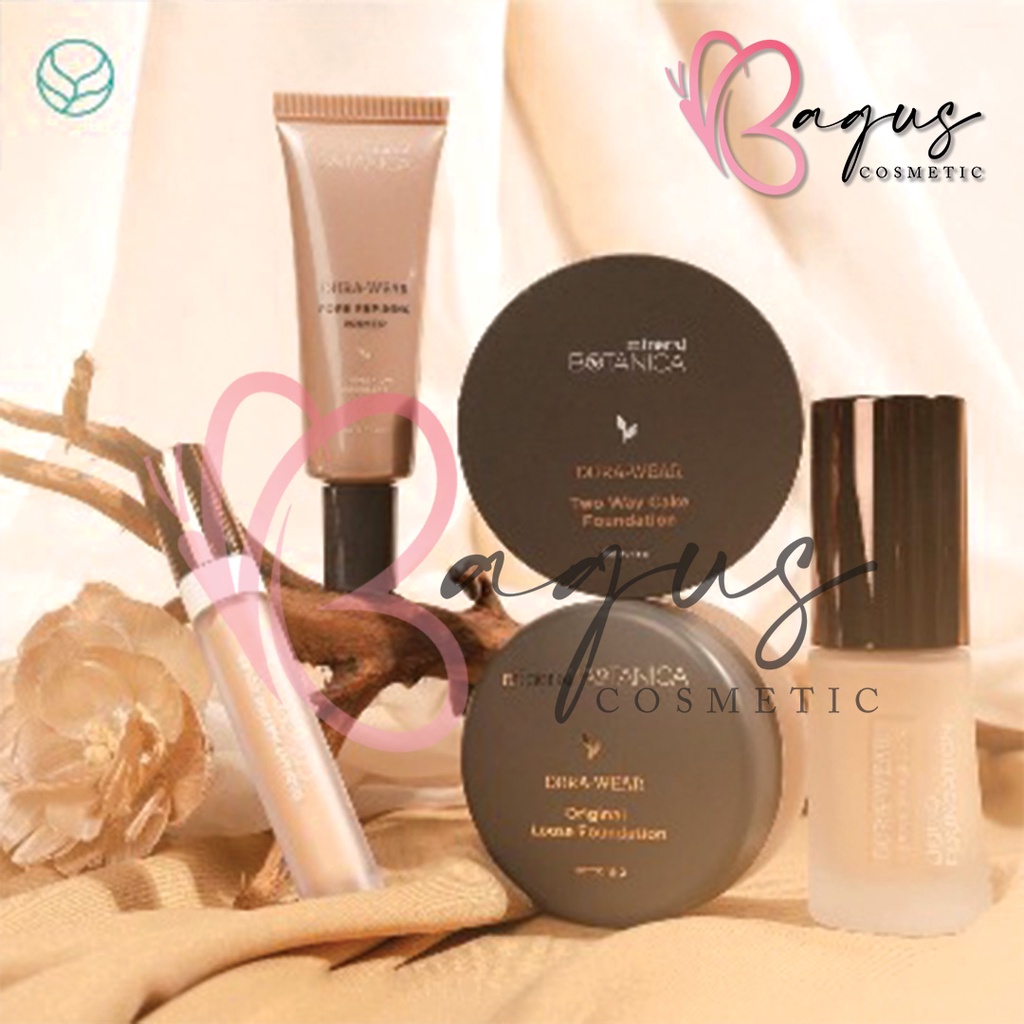 ⭐ BAGUS ⭐ MINERAL BOTANICA DURA WEAR SERIES | Liquid Foundation | Primer | Loose Powder | Two Way Cake Bedak Padat Tabur