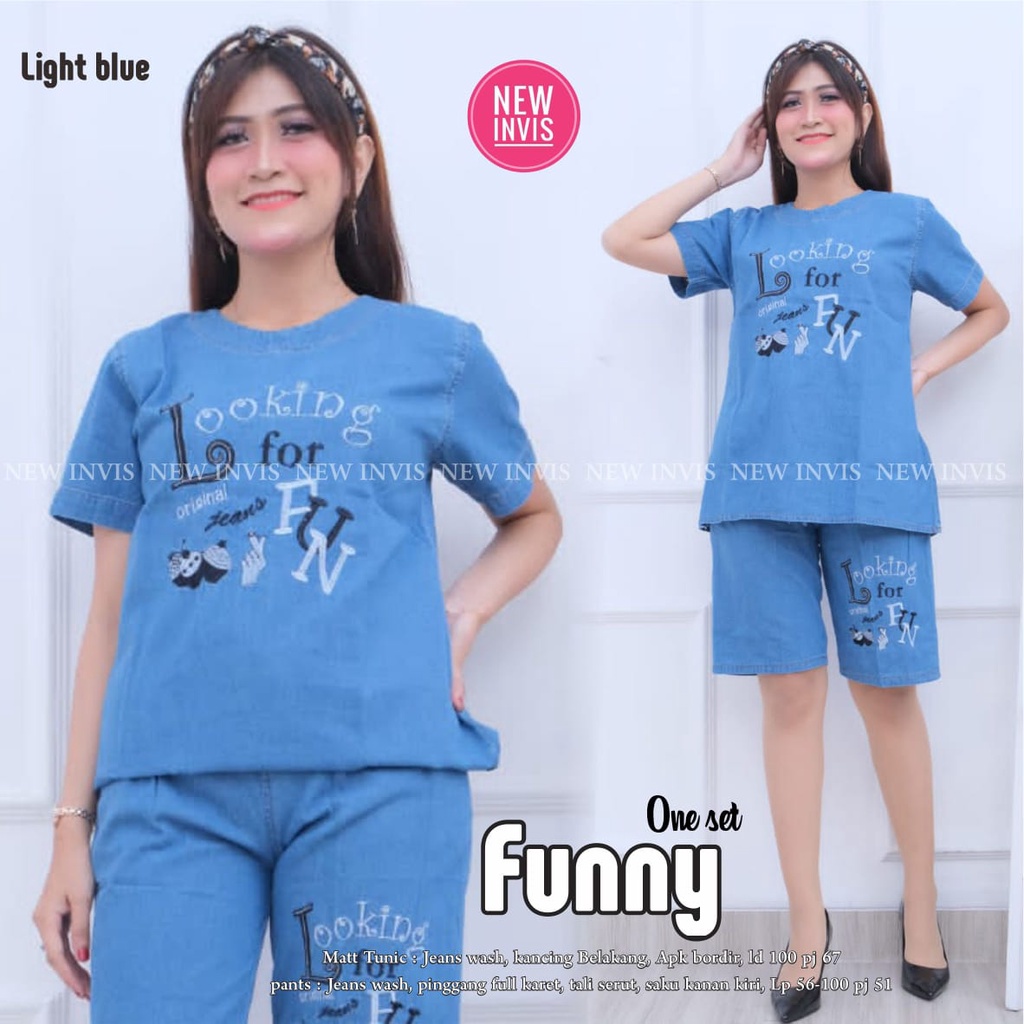 Celana Pendek Jeans Setelan Wanita Remaja Kekinian Terbaru