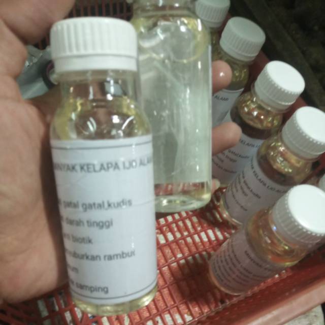 Minyak kelapa ijo asli