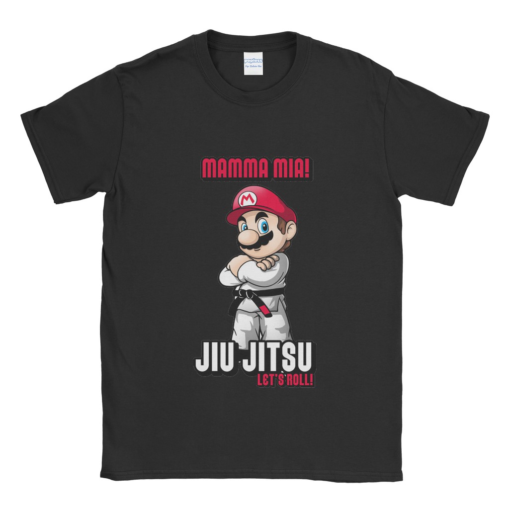 Baju Kaos Tshirt Mario Bros Jujitsu