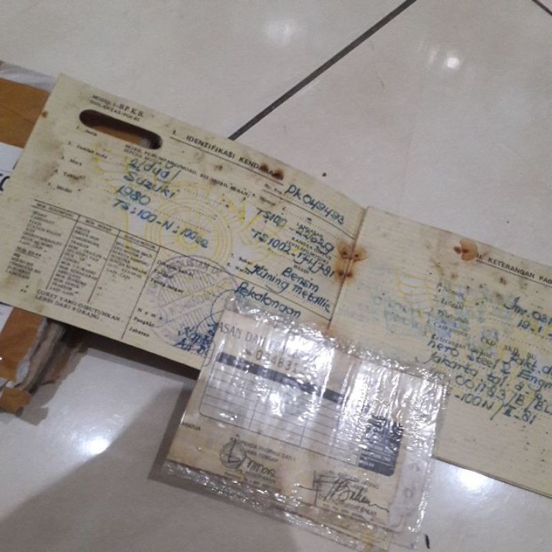 dokumen suzuki ts 100