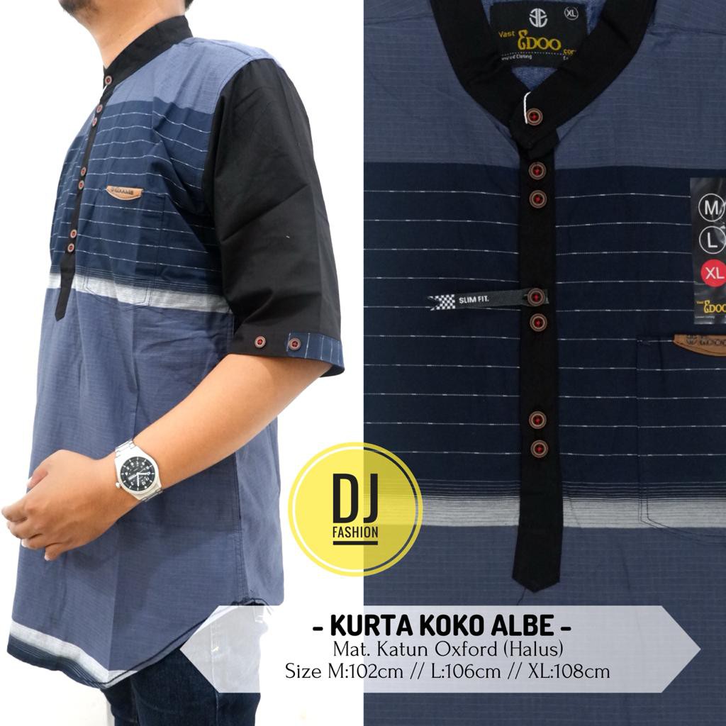 baju koko best seller kancing depan KURTA KOKO ALBE