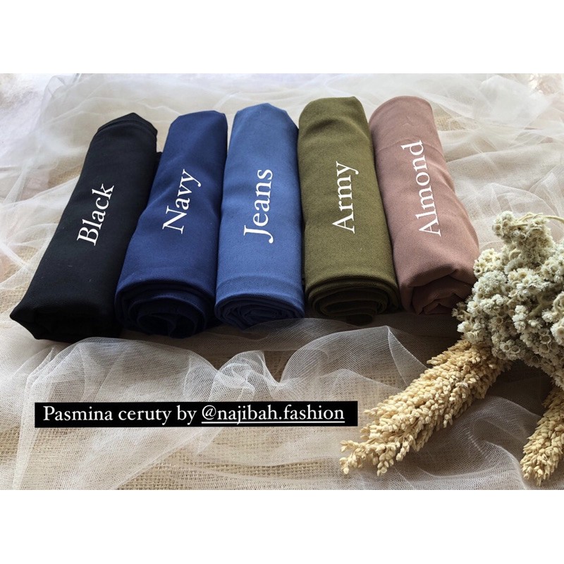 pasmina cerutty babydoll / murah