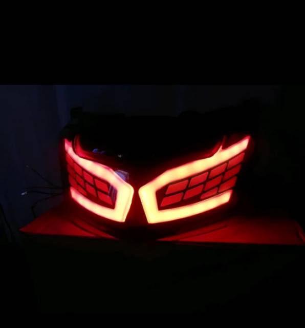 Stoplamp nmax model lexus lampu rem 3 warna in 1 sen running kuning belakang led 3 in 1
