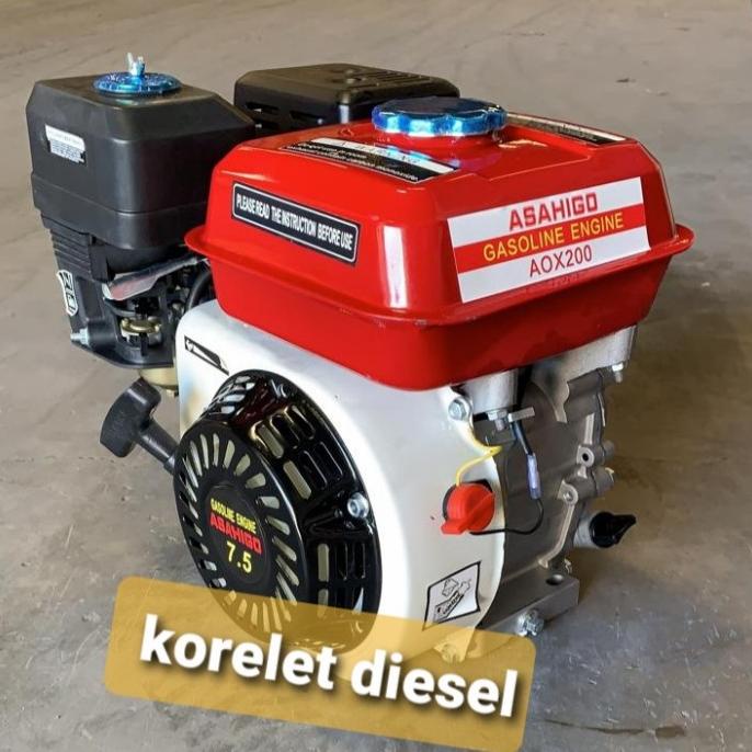 MESIN PENGGERAK BENSIN GX200 7.5HP ASAHI GASOLINE ENGINE 7.5HP GX200