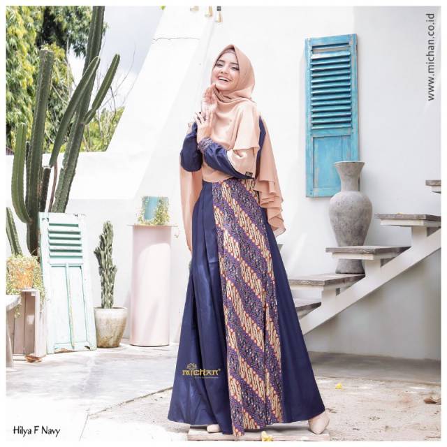 Coming Soon Gamis Toyobo Busui Hilya Dress Michan