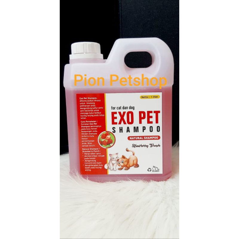 EXO Natural Shampo 1 liter (untuk anjing dan kucing)