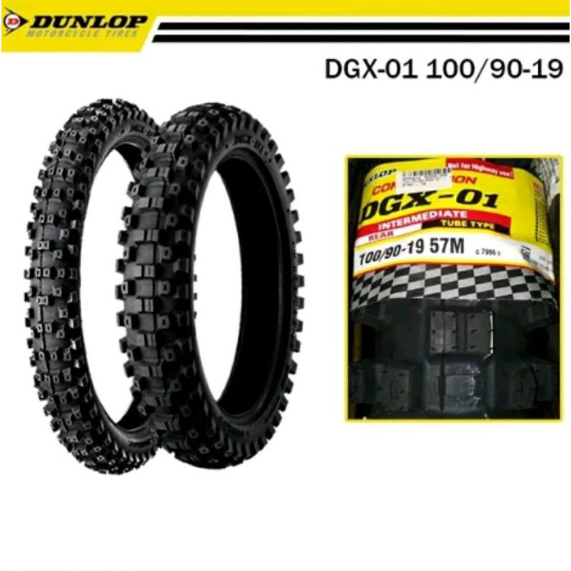 Ban Luar Cross Dunlop DGX 100 - 90 - 19-  Adventure - DGX-01 Trial 100 90 x 19