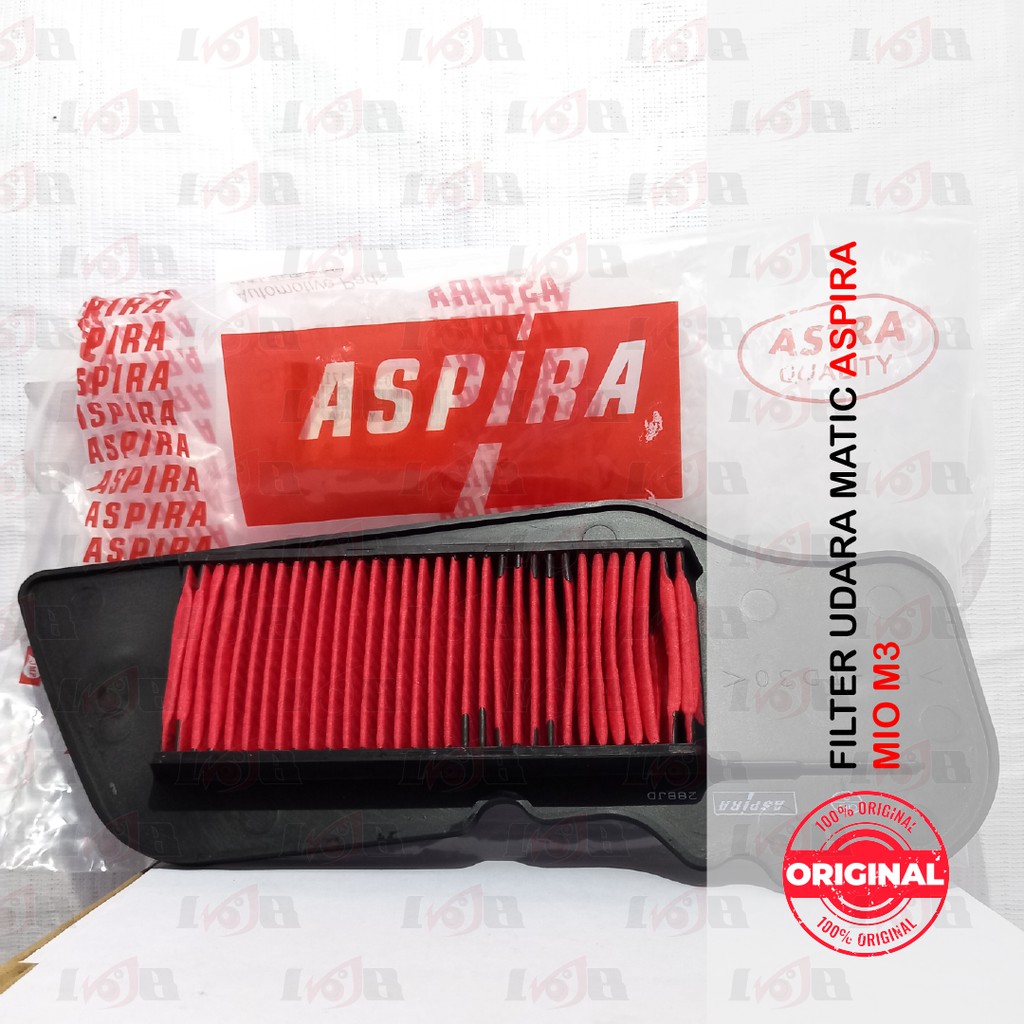 ASPIRA Saringan Filter Udara Mio M3 Soul Gt Fino Xride 125cc Matic Yamaha 2PH