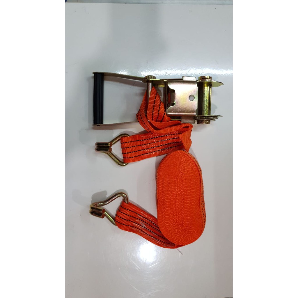 XENON Tali 2 inch x 10 m x 2 T pengikat barang mobil Ratchet Tie Down