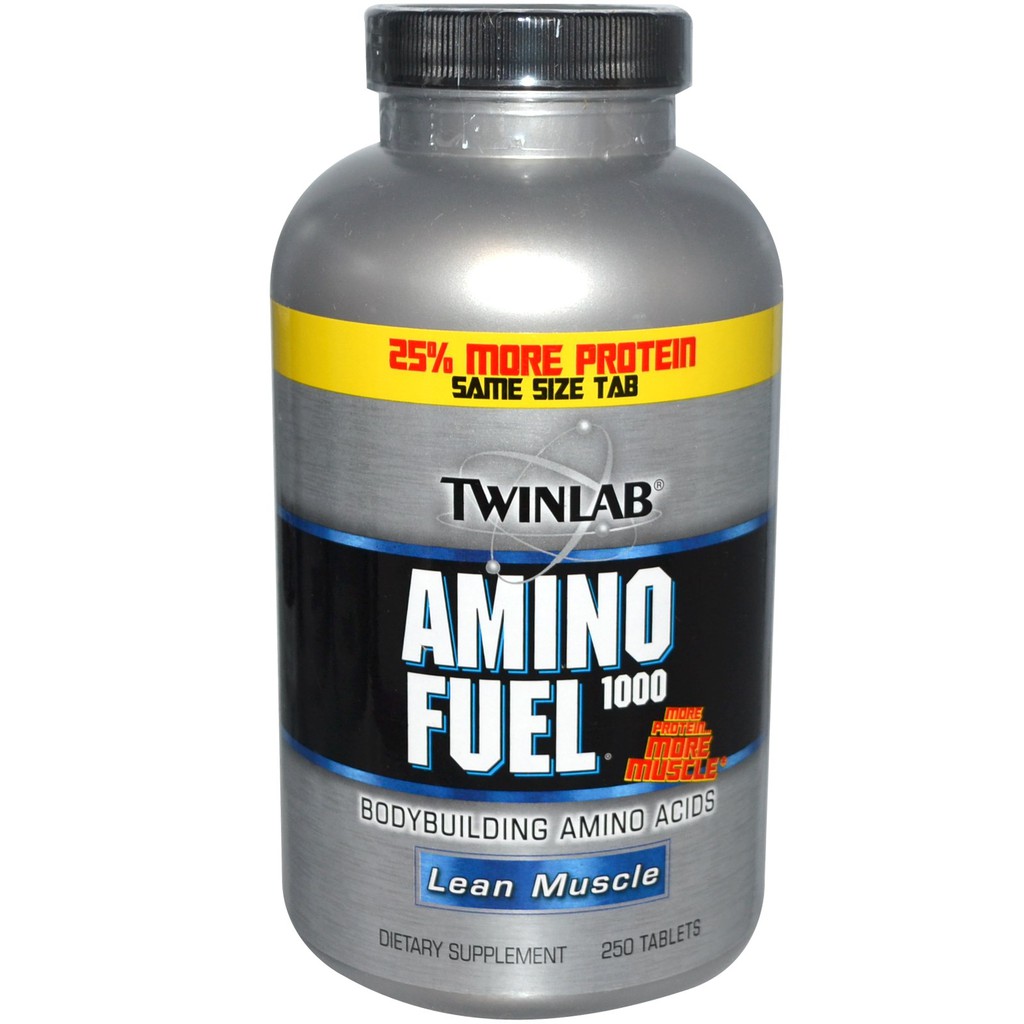Twinlab Amino Fuel 1000 mg - 60 tablet | Suplemen fitness