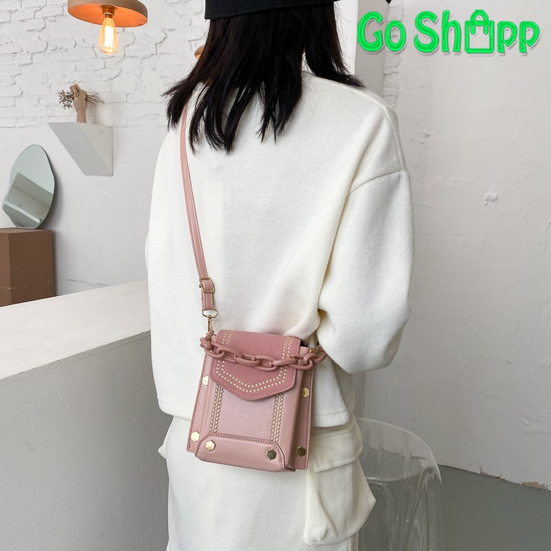 Tas Selempang Handphone Wanita Import Fashion Korea Style Terbaru - Tas Bahu Mini Viral Kekinian SL56