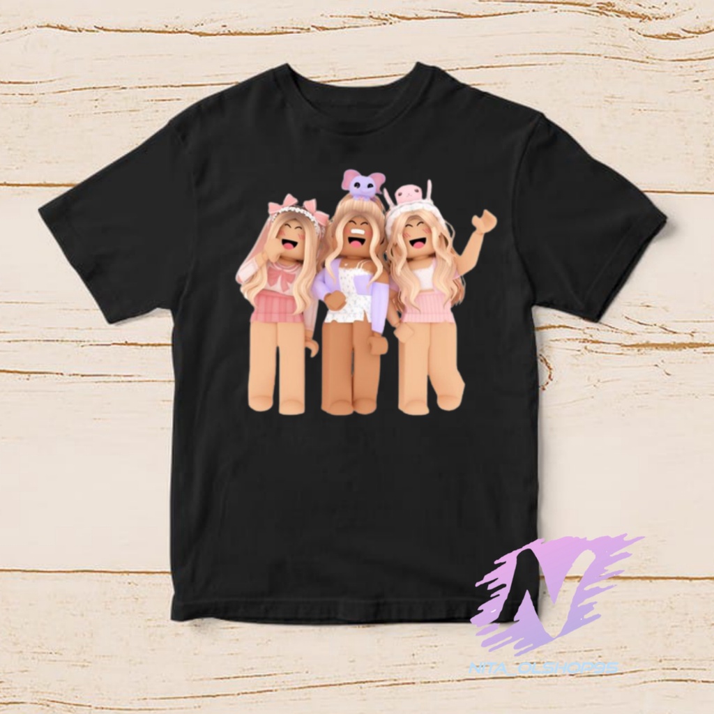 baju anak kaos anak roblox lucu