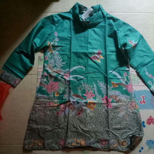 Atasan Baju Batik Wanita Cocok Untuk Seragam Kerja Bg663