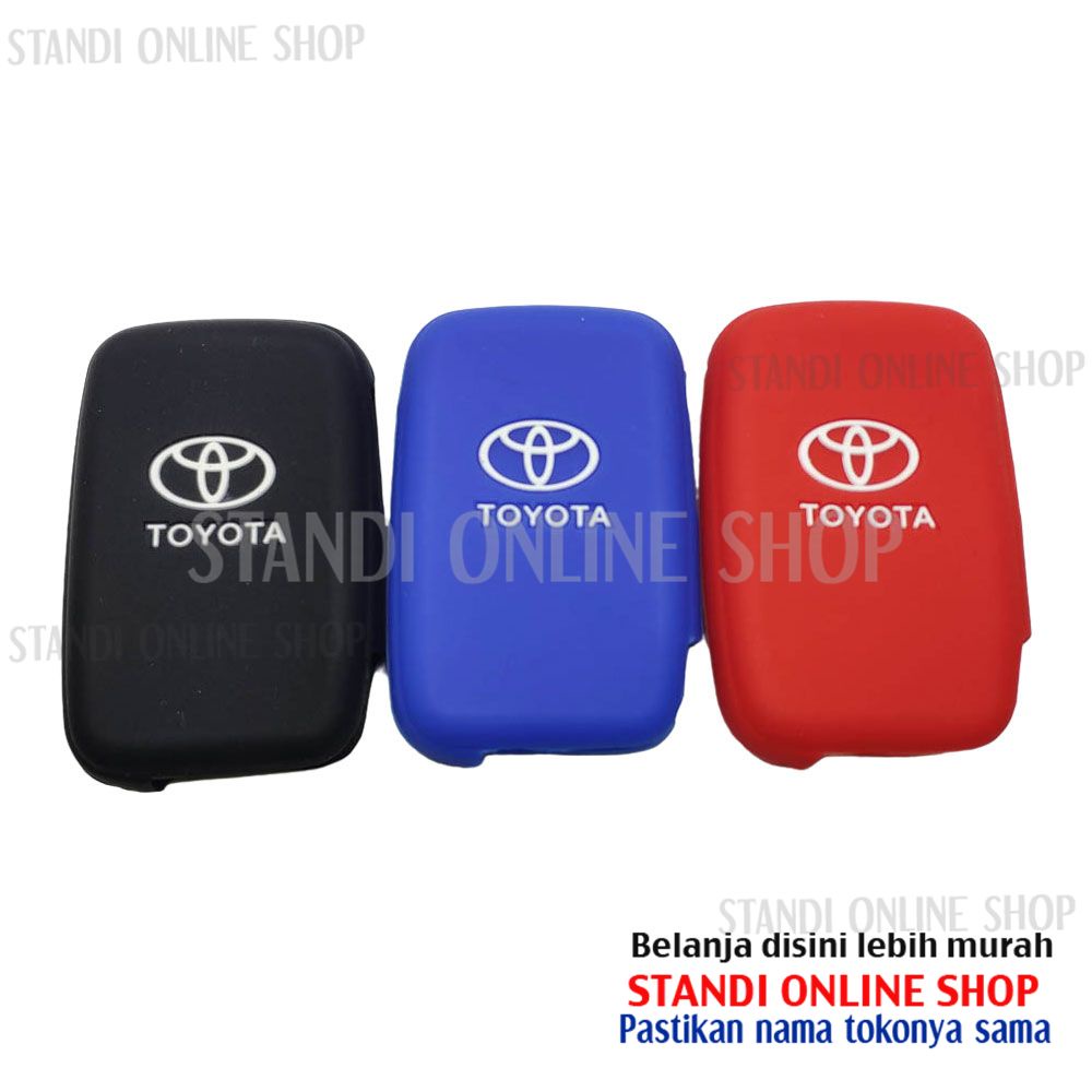 Sarung Kunci Silikon Remote Cover Keyshirt Toyota Land Cruiser Prado