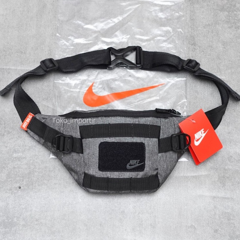 Waistbag Nike Kanvas Import High Quality Mirror ORI Tas Pinggang Pria