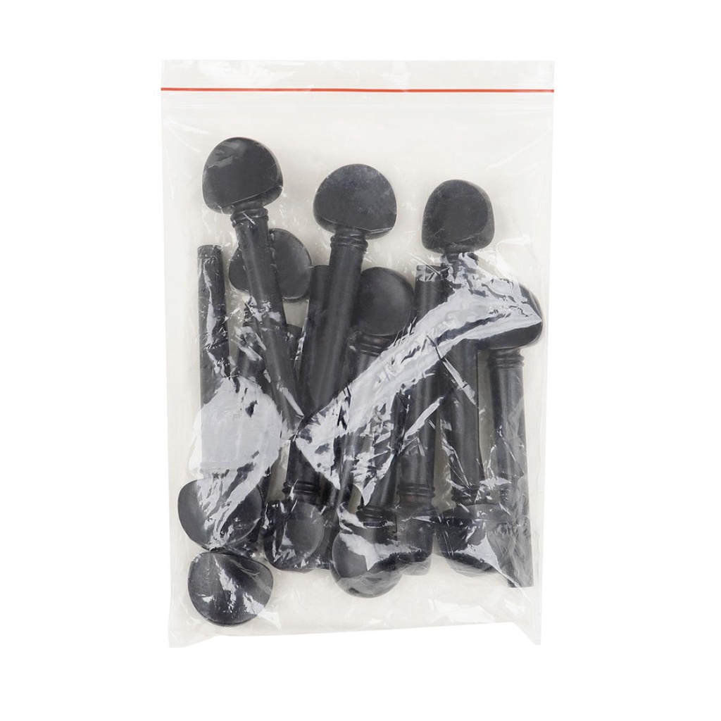 12pcs / set Tuning Peg Oud Ebony String Pengganti Untuk Aksesoris Alat Musik