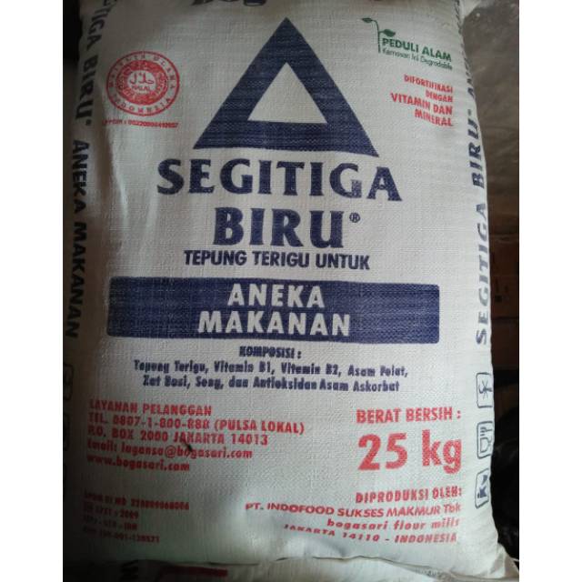 

Tepung Terigu Segitiga Biru repack 1 kg